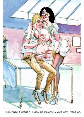 Crossdressing in Bill Ward Cartoons (Farbe)