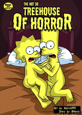 Bart & Lisa Simpson - NOT SO TREEHOUSE OF HORROR