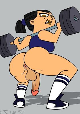 Bottomless workout tough girl gym girl