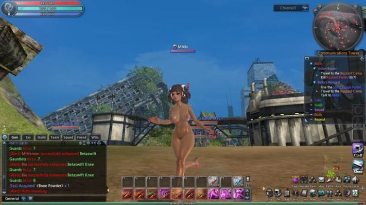 Scarlet Blade nude mod