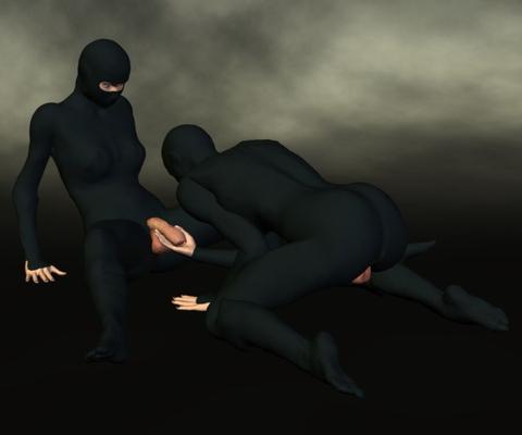 Futanari Kunoichi – Ninjutsu-Training