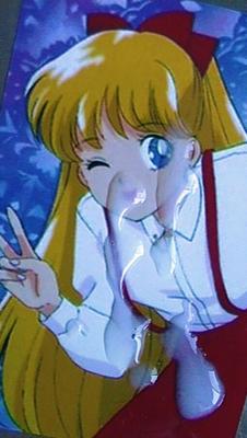 Sperma auf Sailor Venus – Minako Aino