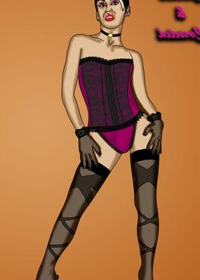 Prurient Encounter Lingerie Pinup (poulette, certains IR)