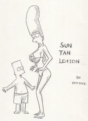 Les Simpsons - Lotion Solaire