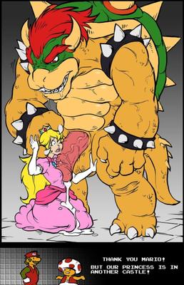 Princess Peach gets ruined