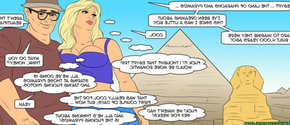 Hotwife cartoon series: Erica in Egypt