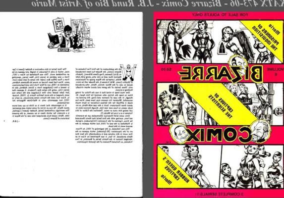 KATX - - Bizarre Comix V - Künstler Mario Bio