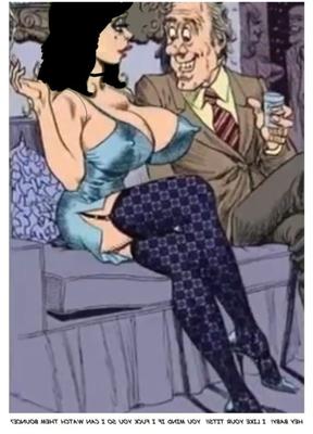 Bill Ward Crossdresser-Cartoons (modifiziert)