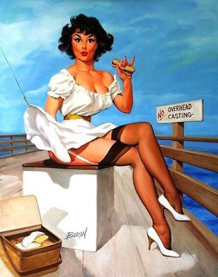 Sexy Pin Ups (Vintage Looking)