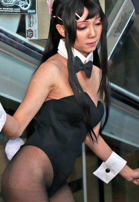 Cosplay Cunts en collants - Collants noirs