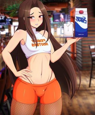 Desenhos animados de Femboy hooters