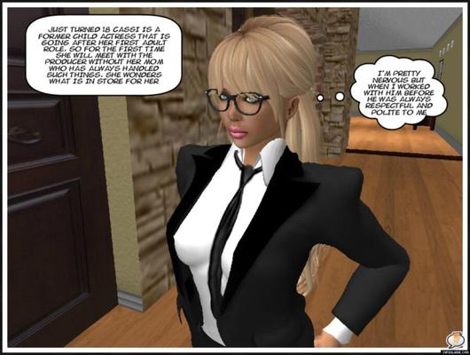 Sofá de casting en Secondlife