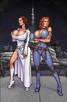 Princess Leia & Mara Jade