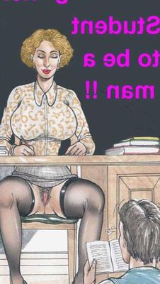 Naughty teacher