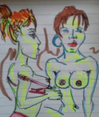 Erotic drawings