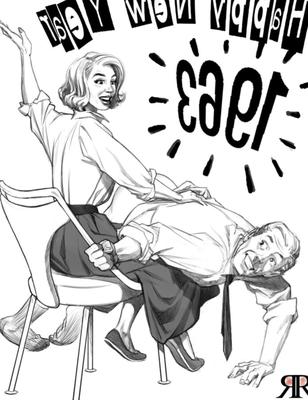 femdom spanking art