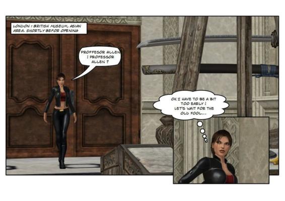 Les mésaventures de Lara Croft : la servitude sexuelle