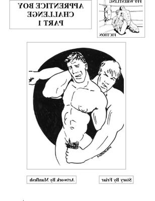 Manflesh Male v Male libros ilustrados de historias de lucha