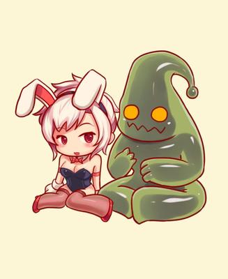 Riven x Zac (retrabalho) (League of Legends)