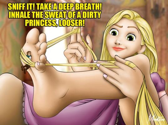 DISNEY PRINCESSES IN EXTREM FEMDOM CAPTIONS!