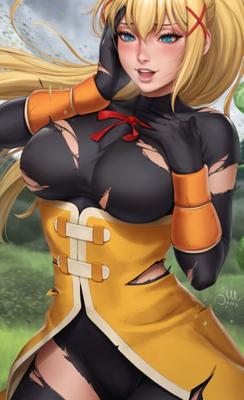 Dustiness Ford Lalatina también conocido como Darkness (Konosuba)