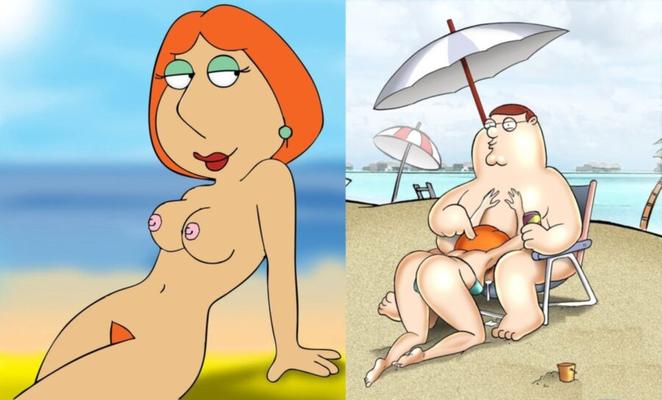 Family Guy (Lois on the Beach)