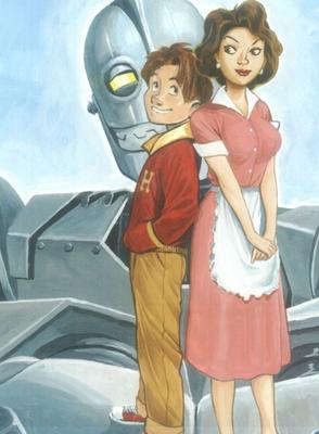 Milftoon - Iron Giant