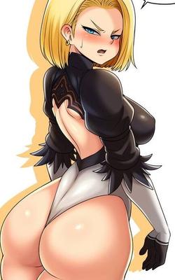 Android 18 sexy Schlampe 1