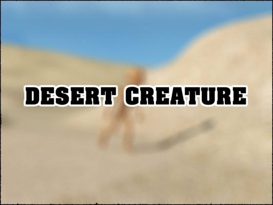 FacesittingFantasy - Desert creature