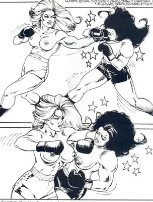 Catfight art: Glen - Cal Supreme vs Bellstone