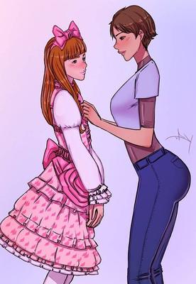 Kannel femdom crossdressing art