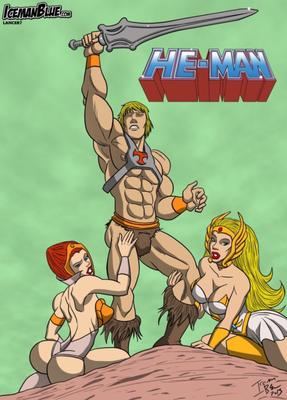 He-Man enfrenta She-Ra e Teela