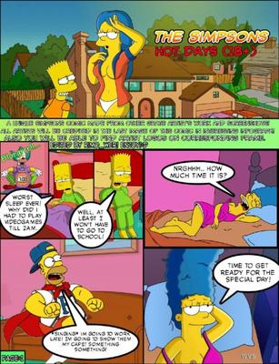 Simpsons – Marge Bart Walk