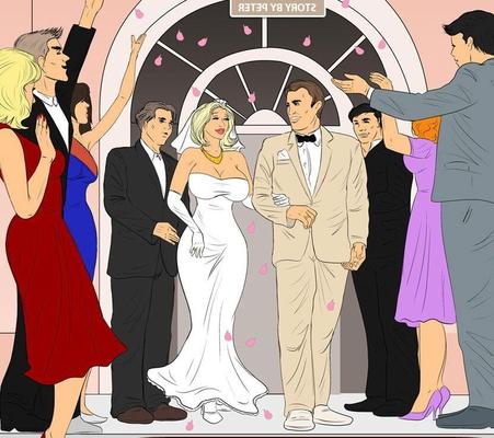 My Wedding Night Gangbang [Russian]