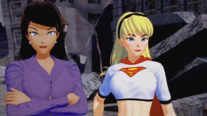 Lois Lane y Supergirl trío - Hentai