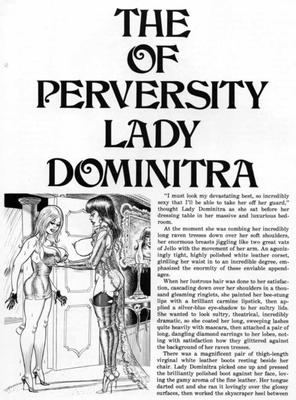 Perversité de Lady Dominitra - Bill Ward - Pub inconnu.