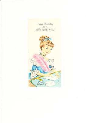 Greeting Card Girl