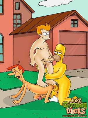 The Simpsons get a little pervy!