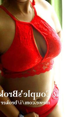 Lingerie vermelha Bhabhi desi