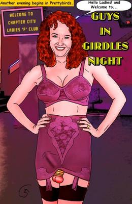 Guys in Girdles Night: Original Toons von Greggan