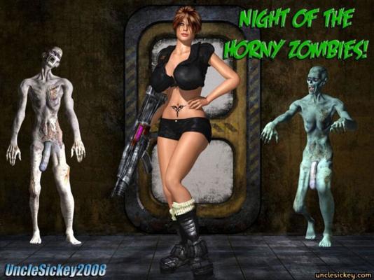 Nuit des zombies excités