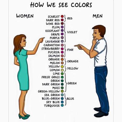 Hommes et femmes (couleurs) WTF