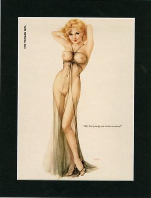 Vintage Pin Up Art