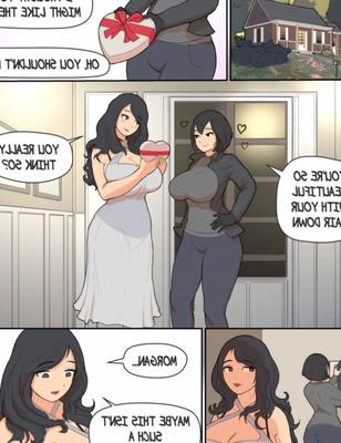 Morgan y Audrey en casa [Lewdua Futanari]