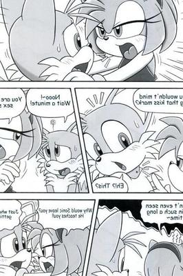 Amy le enseña a Tails [CÓMIC][Sonic]