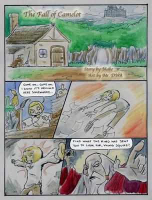 [Transformations-Comic] Der Fall von Camelot (Mr-DNA)