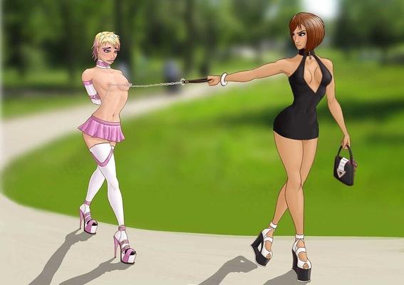 sissy prostitution dans les dessins animés du parc