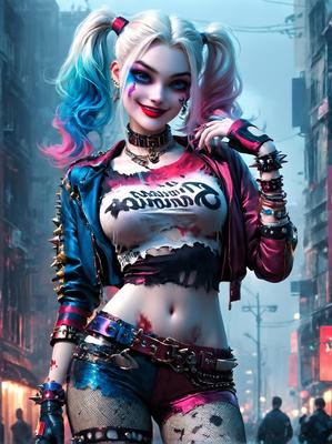 AI KI Harley sexy bébé