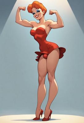 Tex Avery futa bulge