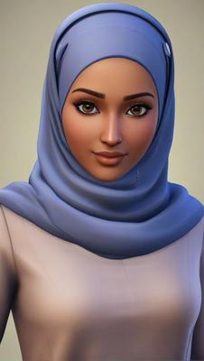 sims hijab mamá 1